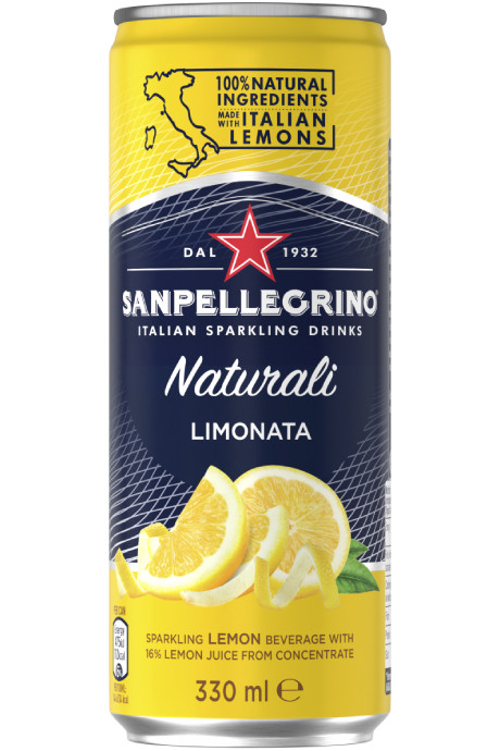 Sanpellegrino Limonata (24 blikjes)