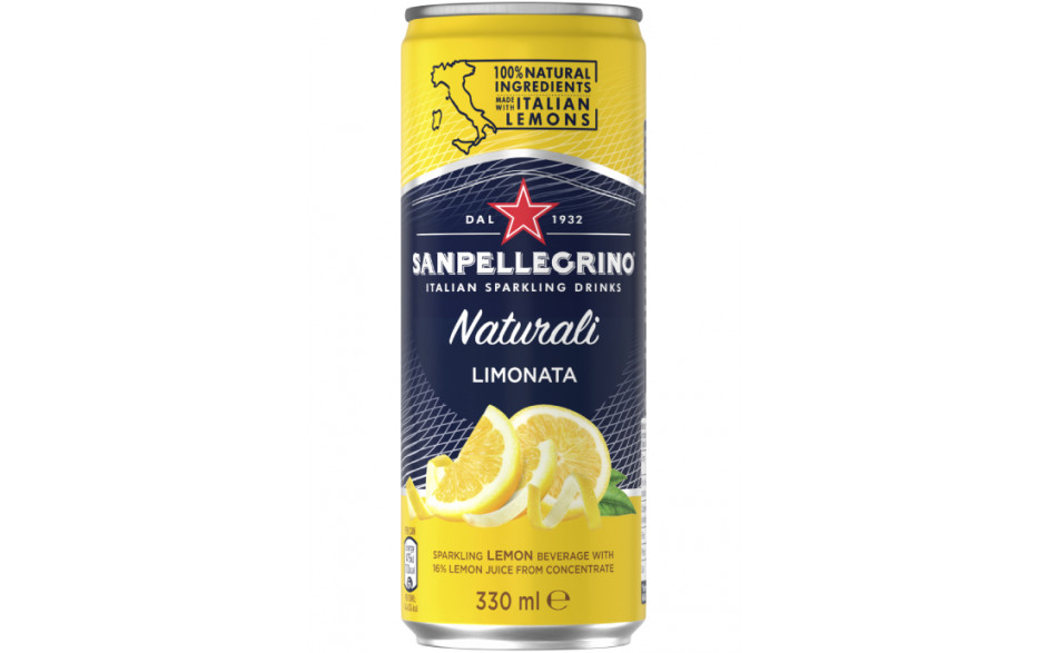 Sanpellegrino Limonata (24 blikjes)